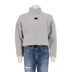 Second life - Damska szara bluza TNF - Jak nowy. Szare bluzy bez kaptura damskie The North Face. Za 127.76 zł.