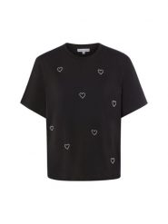 Marie Lund Koszulka Kobiety Bawełna (100%) brązowy, XS. Brązowe t-shirty damskie Marie Lund, xs, bez wzorów, z bawełny, bez kołnierzyka. Za 99.95 zł.