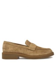 Michael Kors Lordsy Eden Loafer 40R5EDMS1S Beżowy. Brązowe mokasyny damskie Michael Kors, ze skóry. Za 509.99 zł.