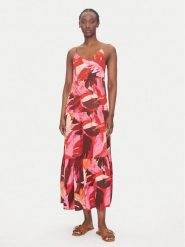 ONLY Sukienka letnia Alma 15256836 Kolorowy Regular Fit. Sukienki damskie Only, na lato, xl, bez wzorów, z wiskozy, bez kołnierzyka, bez ramiączek. Za 159.99 zł.