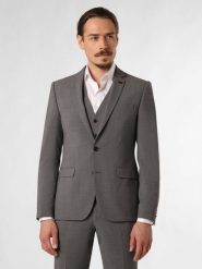 Finshley & Harding London marynarka od garnituru modułowego Mężczyźni Slim Fit Sztuczne włókno szary, 46. Szare marynarki męskie Finshley & Harding London, bez wzorów, z włókna. Za 999.95 zł.