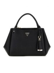 Guess Torebka w kolorze czarnym - 29 x 21 x 12 cm rozmiar: onesize. Czarne torebki klasyczne damskie Guess, z aplikacjami, z materiału, bez dodatków. Za 549.06 zł.