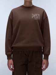 Napapijri Bluza w kolorze brązowym rozmiar: S. Brązowe bluzy bez kaptura damskie Napapijri, s. Za 131.74 zł.