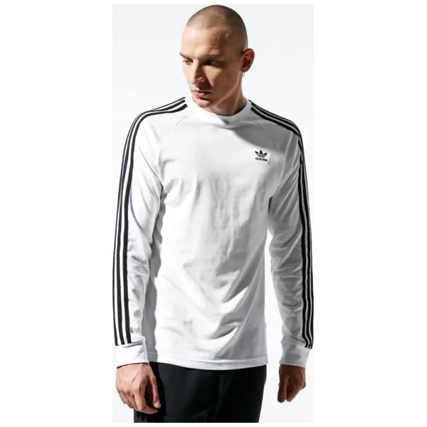 Adidas Koszulka Ls 3-Stripes Ls T , biały, rozmiar M. Białe koszulki męskie z długim rękawem Adidas, m, z bawełny. Za 169.99 zł.