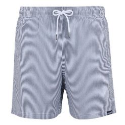 Męskie Spodenki Kąpielowe Loras Stripe Seersucker. Niebieskie kąpielówki męskie Regatta, m, bez wzorów. Za 105.99 zł.