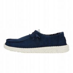 HEYDUDE Damskie Mokasyny Wendy Stretch. Niebieskie mokasyny damskie Hey dude, z materiału. Za 299.00 zł.