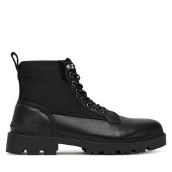 Trapery Pepe Jeans. Czarne buty zimowe męskie Pepe Jeans, z jeansu, bez zapięcia. Za 669.99 zł.