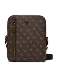Guess Saszetka HMTOLO P4218 Brązowy. Brązowe saszetki męskie Guess, ze skóry. Za 229.99 zł.
