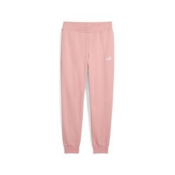 Damskie spodnie dresowe z małym logo No.1 ESS PUMA Pink Fruit. Czerwone spodnie sportowe damskie Puma, s, z dresówki, do biegania. Za 234.50 zł.