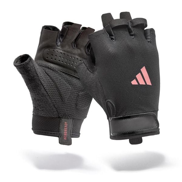 Rękawiczki treningowe Adidas Essential Training Gloves. Czarne rękawiczki damskie Adidas, bez wzorów. W wyprzedaży za 58.90 zł.