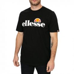 T-shirt Męski Sl Prado. Czarne t-shirty męskie Ellesse, m, bez wzorów, bez kołnierzyka. Za 222.99 zł.