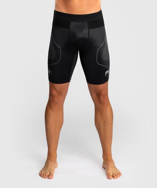 Spodenki Vale Tudo Venum Nexus. Czarne szorty damskie VENUM, bez wzorów, z elastanu, sportowe. Za 228.21 zł.