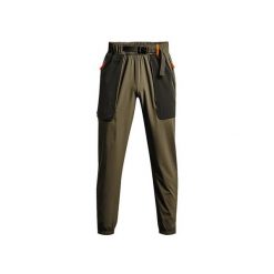 Spodnie dresowe Under Armour RUSH WOVEN TEAR AWAY. Zielone spodnie sportowe męskie Under Armour, z dresówki. Za 490.15 zł.