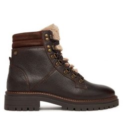 Trapery Barbour. Brązowe trapery damskie Barbour, bez obcasa. Za 869.99 zł.