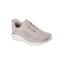 Buty SKECHERS BOBS SQUAD CHAOS Rose. Brązowe obuwie do biegania damskie Skechers, Skechers Sport. Za 314.99 zł.