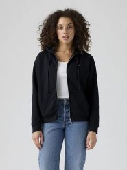 Levi's Bluza w kolorze czarnym rozmiar: S. Czarne bluzy z kapturem damskie Levi's, s. Za 138.70 zł.