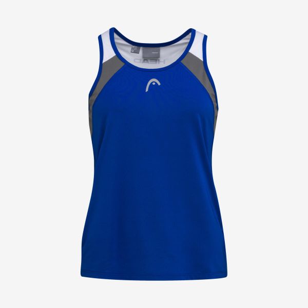Koszulka bez rękawów damska CLUB 22 Tank Top. Czerwone bluzki sportowe damskie HEAD, xl, bez wzorów, z poliesteru, bez kołnierzyka. W wyprzedaży za 101.50 zł.