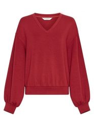 MOSS COPENHAGEN Bluza w kolorze bordowym rozmiar: M/L. Czerwone bluzy bez kaptura damskie MOSS COPENHAGEN, l. Za 179.95 zł.
