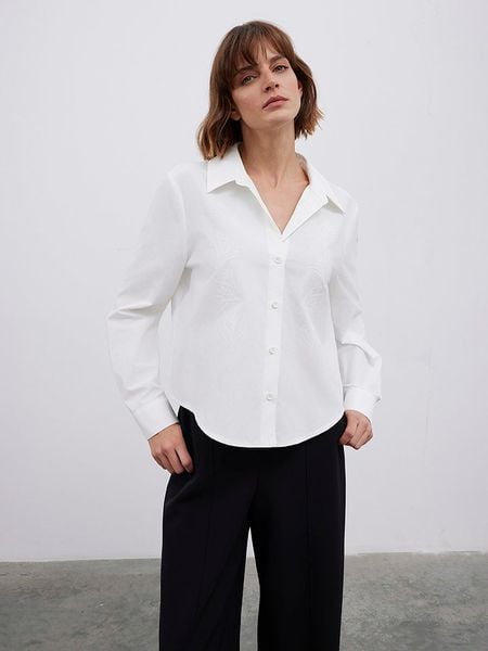 BGN Koszula w kolorze białym rozmiar: 40. Białe koszule damskie BGN, bez wzorów, bez kołnierzyka, bez ramiączek. Za 113.36 zł.