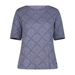 Damska koszulka z nadrukiem CMP. Czarne t-shirty damskie CMP, uniwersalny, bez wzorów, z bawełny, bez kołnierzyka. Za 159.50 zł.