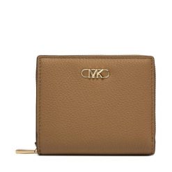 Portfel MICHAEL Michael Kors. Brązowe portfele damskie MICHAEL Michael Kors, bez wzorów. Za 309.99 zł.