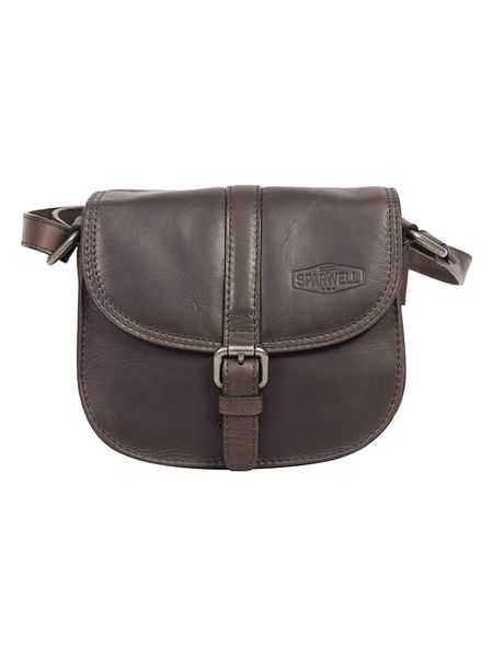 Bellicci Skórzana torebka "Kiara" w kolorze ciemnobrązowym - 18 x 16 x 10 cm rozmiar: onesize. Brązowe torebki klasyczne damskie Bellicci, bez wzorów, z materiału, bez dodatków. Za 165.99 zł.