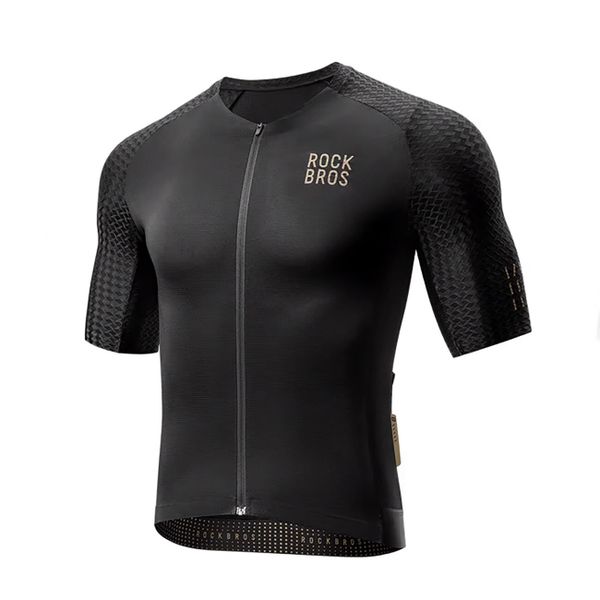 Koszulka rowerowa Rockbros diamond z krótkim rękawem. Czarne t-shirty sportowe męskie ROCKBROS, l, z materiału, bez ramiączek, na fitness i siłownię. Za 199.00 zł.
