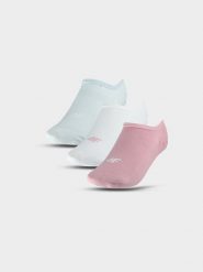 4F Skarpety casual stopki (3-pack) damskie - multikolor 35-38. Skarpetki damskie 4f, bez wzorów, z bawełny. Za 44.99 zł.