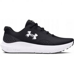 Buty do chodzenia damskie Under Armour 3027007001. Czarne obuwie do biegania damskie Under Armour. Za 190.99 zł.