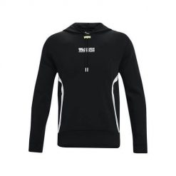 Bluza sportowa męska Under Armour Summit Knit Hoodie. Czarne bluzy sportowe męskie Under Armour, bez wzorów, sportowe, bez kołnierzyka, bez ramiączek. Za 553.00 zł.