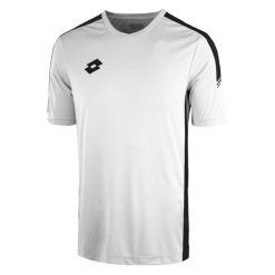 Koszulka piłkarska dla dorosłych LOTTO ELITE PLUS. Białe t-shirty sportowe męskie Lotto, l, bez ramiączek, do piłki nożnej. Za 26.00 zł.