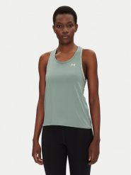 Under Armour Top Tech Knockout 1389851 Żółty Regular Fit. Żółte topy damskie Under Armour, xs, bez wzorów, z syntetyku, bez ramiączek. Za 79.99 zł.
