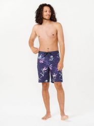 Rip Curl Szorty kąpielowe "Mirage Heritage Diamond" w kolorze fioletowym rozmiar: 29. Różowe szorty sportowe męskie Rip Curl, z materiału, outdoorowe. Za 113.63 zł.