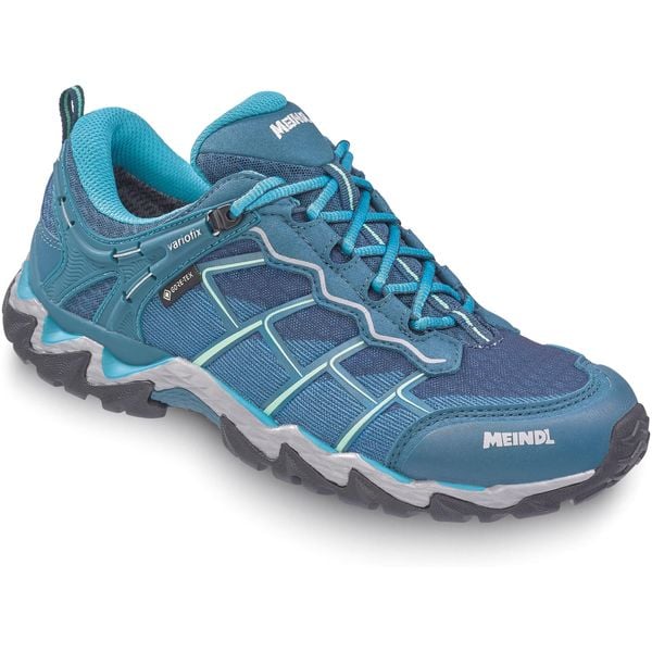 Buty sportowe damskie Meindl Houston Lady Gore-Tex. Niebieskie obuwie trekkingowe damskie MEINDL. Za 739.90 zł.