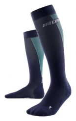 Skarpety kompresyjne damskie sportowe CEP Ultralight wysokie. Szare skarpetki damskie CEP, bez wzorów, z elastanu. Za 199.00 zł.