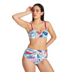 Strój kąpielowy damski dwuczęściowy na basen plażę Arena Cecilia. Niebieskie bikini damskie Arena, bez wzorów. Za 99.99 zł.