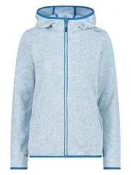 CMP Kurtka polarowa w kolorze błękitnym rozmiar: 36. Niebieskie kurtki damskie CMP, s, bez wzorów, z materiału, bez kaptura. Za 169.95 zł.