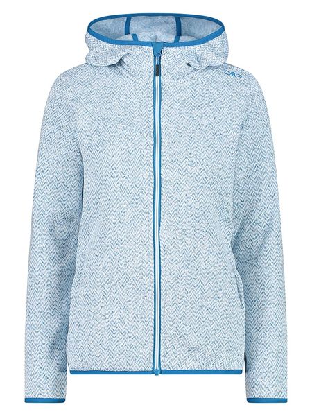 CMP Kurtka polarowa w kolorze błękitnym rozmiar: 36. Niebieskie kurtki damskie CMP, s, bez wzorów, z materiału, bez kaptura. Za 169.95 zł.