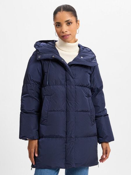 Weekend Max Mara płaszcz puchowy - NEWBEMBO Kobiety Sztuczne włókno niebieski, 36. Niebieskie płaszcze damskie Weekend Max Mara, bez wzorów, z puchu. Za 2,199.95 zł.