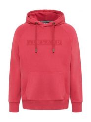 ELBSAND Bluza "Kiano" w kolorze czerwonym rozmiar: M. Czerwone bluzy z kapturem męskie ELBSAND, m, z bawełny. Za 179.95 zł.