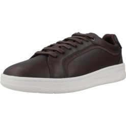 Buty GEOX U MAGNETE Brązowy. Brązowe buty fitness męskie Geox, na fitness i siłownię. Za 346.99 zł.