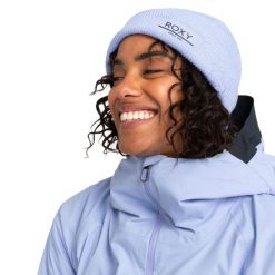 Czapka zimowa damska Roxy Folker. Fioletowe czapki zimowe damskie Roxy. Za 71.50 zł.