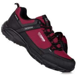 Buty męskie sportowe trekkingowe DK PREDATOR. Czarne buty trekkingowe męskie DK, bez zapięcia. Za 169.00 zł.