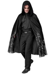 Widmann Kostium "Ghost cape" w kolorze czarnym rozmiar: onesize. Czarne stroje jednoczęściowe damskie Widmann, bez wzorów. Za 65.23 zł.