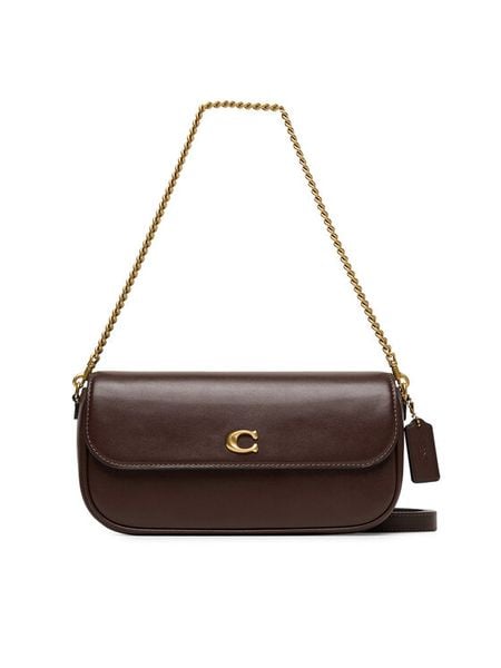 Coach Torebka Brook CAN90 Brązowy. Brązowe torebki klasyczne damskie Coach, bez wzorów, ze skóry, bez dodatków. Za 1,299.00 zł.