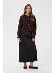 Kaffe Kardigan w kolorze ciemnobrązowym rozmiar: XL. Brązowe kardigany damskie Kaffe, xl, bez wzorów. Za 160.96 zł.