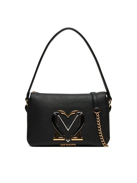 LOVE MOSCHINO Torebka JC4328PP0LKN0000 Czarny. Czarne torebki klasyczne damskie Love Moschino, bez wzorów, ze skóry, bez dodatków. Za 739.99 zł.