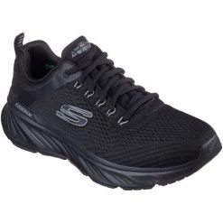 Buty sportowe męskie Skechers Edgeride Contentio. Czarne buty sportowe na co dzień męskie Skechers, bez zapięcia. Za 390.00 zł.