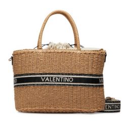 Torebka Valentino. Brązowe torebki klasyczne damskie Valentino, bez wzorów, bez dodatków. Za 719.99 zł.