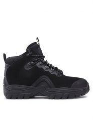 DC Shoes Trapery Navigator ADYB100017 Czarny. Czarne buty zimowe męskie DC Shoes, ze skóry, bez zapięcia. Za 619.99 zł.